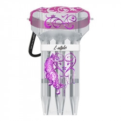 L-style 【エルスタイル】 クリスタルワン 佐藤かす美 ver.1 クリア (KRYSTAL ONE Clear) ｜ダーツケース|エルスタイル|ダーツケース