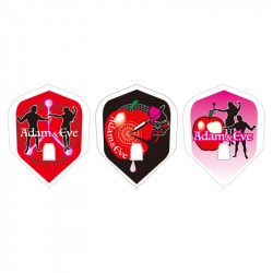 エルフライト PRO アダム&イブ シェイプ ホワイト シャンパンリング対応|エルフライト|ダーツフライト