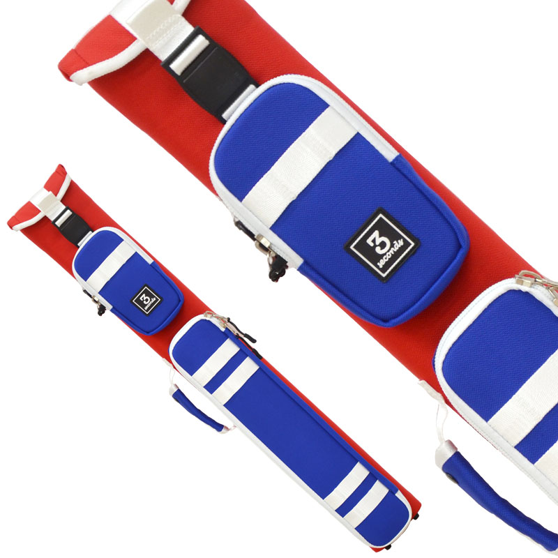 3seconds 【スリーセカンズ】 キューケース ブルーレッド 3S-2B4SH-BLU