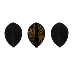 フィットフライト 阿部悠太郎 ver.1 ティアドロップ Dブラック フィットシャフト対応|フィットフライト|ダーツフライト