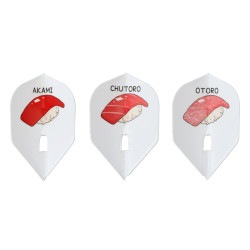 エルフライト PRO まぐろ L3 ホワイト シェイプ シャンパンリング対応|エルフライト|ダーツフライト