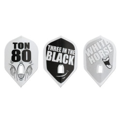 エルフライト PRO スマイルアワード L3 ホワイト シェイプ シャンパンリング対応|エルフライト|ダーツフライト