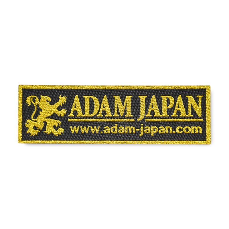 ADAM 角形ワッペン (黒金)｜グッズ各種｜ビリヤード＆ダーツ【イー 