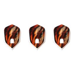 エルフライト×グリムスター PRO TIGER シェイプ ホワイト シャンパンリング対応|エルフライト|ダーツフライト