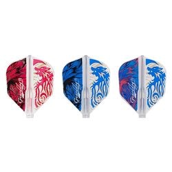 フィットフライトエアー 大城正樹6 シェイプ クリア フィットシャフト対応|フィットフライト|ダーツフライト