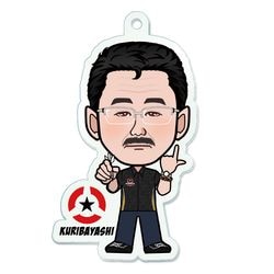 似顔絵アクリルキーホルダー 栗林賢司選手|キーホルダー・アクリルスタンド|ダーツアクセサリー