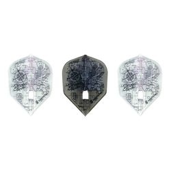 エルフライト×サングリアル PRO 津村友弥 ver.1 シェイプ ミックス シャンパンリング対応|エルフライト|ダーツフライト