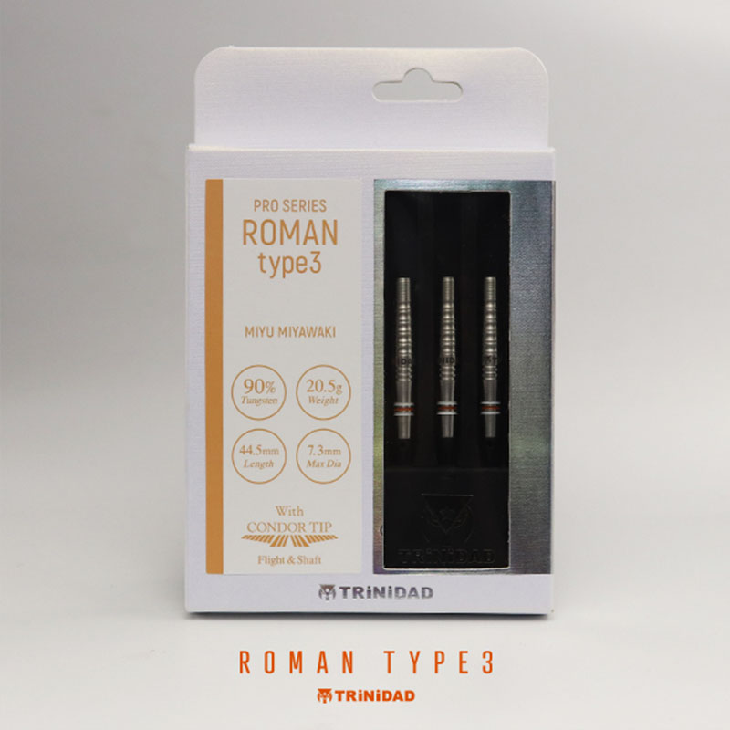 TRiNiDAD �ڥȥ�˥����ɡ� �ץ� �����ޥ� ������3 ���Ƽ�ͳ�����ǥ�(PRO Roman Type3 Tungsten90%) �å����� 2BA�Х�� 20.5g