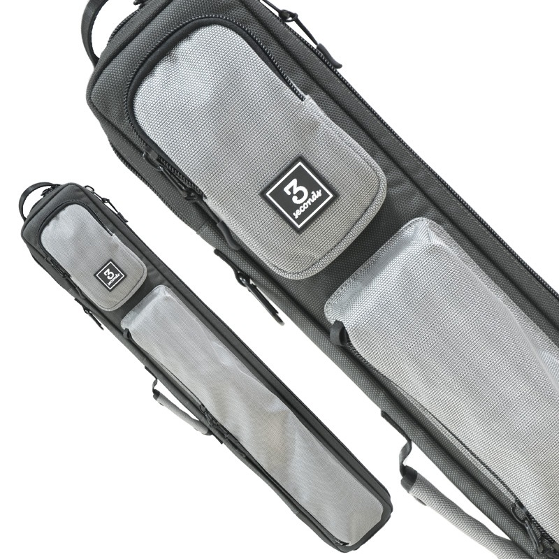 3seconds �ڥ��꡼�����󥺡ۥ��塼������ ���졼 4�Хå�4����ե� ���ե�(3S4B4S-S-BLK��GRY) | �ӥ�䡼�� ���塼������