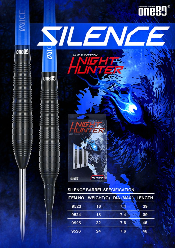 One80 �ʥ��ȥϥ󥿡� ������� 16g/18g ���󥰥��ƥ�90%(Night Hunter Silence)