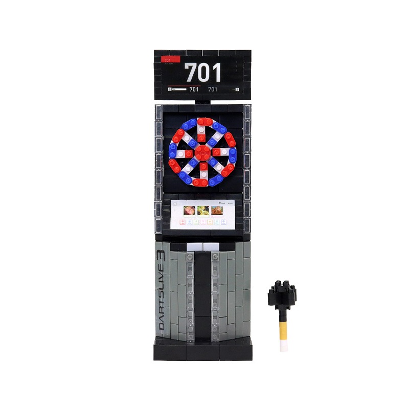 ナノブロックR ダーツライブ3 340pcs 【デジタルコンテンツ付き(ダーツ