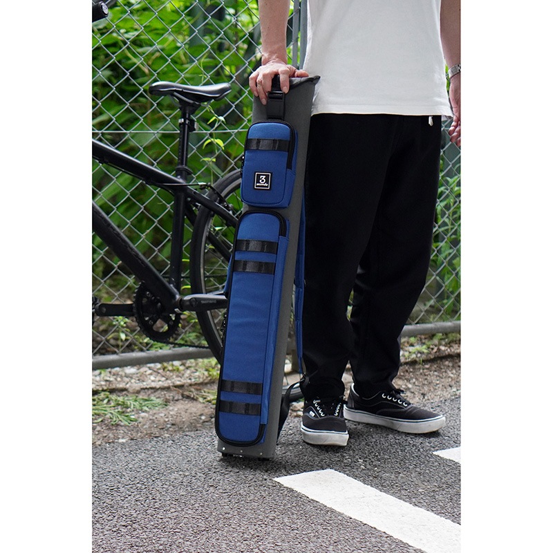 3seconds �ڥ��꡼�����󥺡� ���塼������ ���졼�ߥ֥롼 3�Хå�5����ե� �ϡ���(GRAY��BLUE 3S-3B5SH) | �ӥ�䡼�� ���塼������