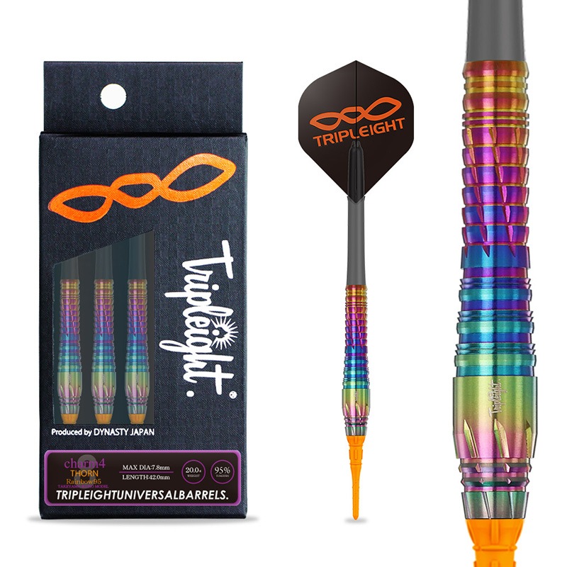 �ȥ�ץ쥤�� ���㡼��4 ������ �쥤��ܡ�95 20g ���󥰥��ƥ�95% �𻳰������(charm4 THORN Rainbow95)