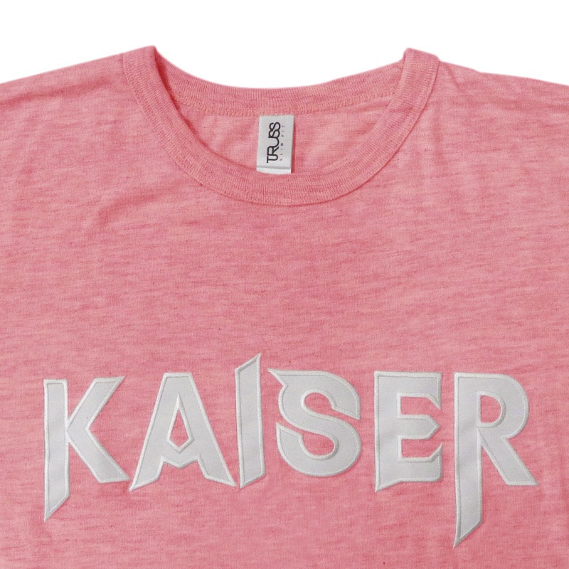 ULTIMA DARTS �ڥ���ƥ��ޥ����ġ� ���������ɽ�T����� 4.4oz �إ����ԥ� M (KAISER Embroidery T-Shirt Heather Pink M)