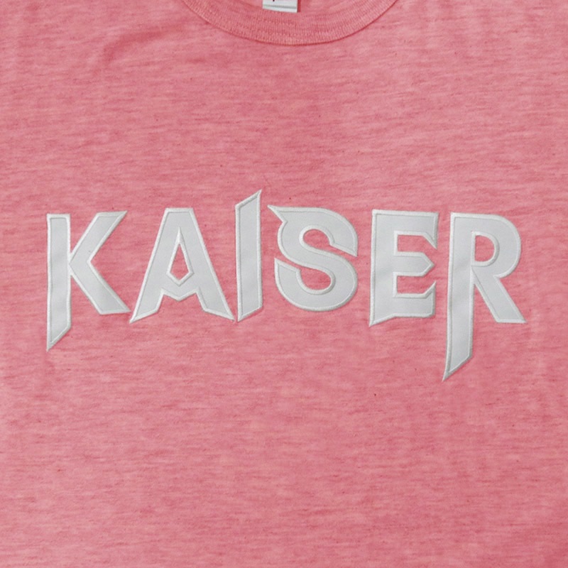 ULTIMA DARTS �ڥ���ƥ��ޥ����ġ� ���������ɽ�T����� 4.4oz �إ����ԥ� M (KAISER Embroidery T-Shirt Heather Pink M)