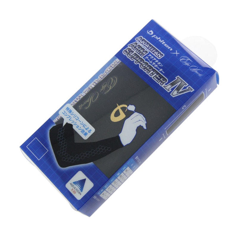 Phiten��EDGE�ڥե����ƥ�ߥ��å����ݡ��ġ� �����������󥢡��ॵ�ݡ������� �֥�å� M (Aquatitan ARM Supporter Black) | �����ॵ�ݡ�����