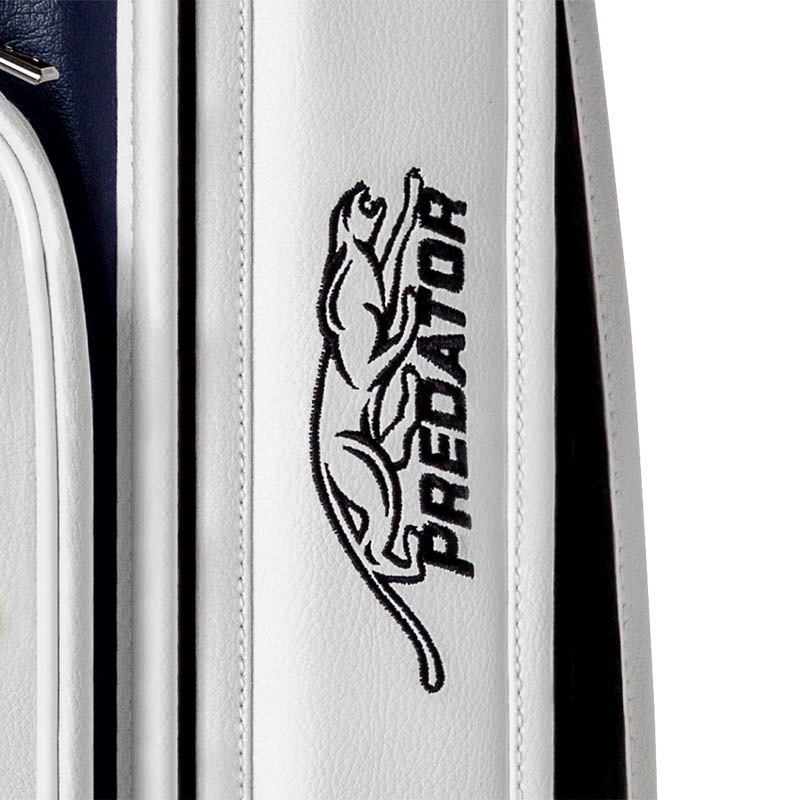 Predator �ڥץ�ǥ����� �����ɥ饤�� ���塼������ 4�Хå�8����ե� ���ե� �֥롼�ۥ磻��(Roadline Cue Case 4B8S Soft Blue White) | �ӥ�䡼�� ���塼������