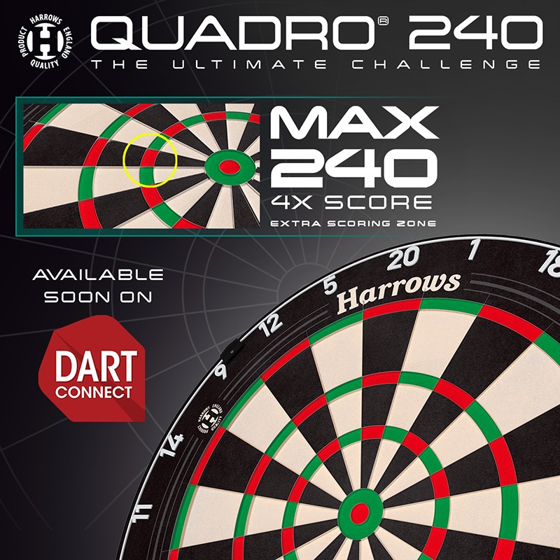 �ϥ����� �����ɥ� 240 �����ĥܡ���(QUADRO 240 DARTBOARD)
