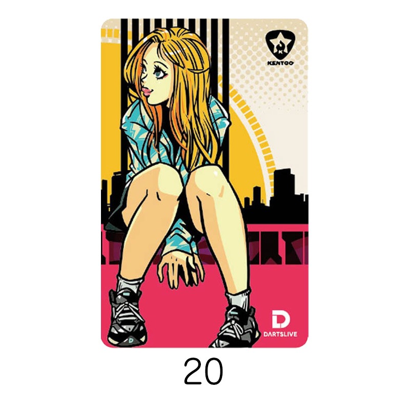 DARTSLIVE CARD #58 �ڥ����ĥ饤�֥����ɡ�