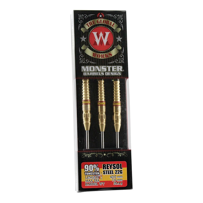 MONSTER DARTS�ڥ�󥹥��������ġ� �������Х����� �쥤���� (GW REYSOL STEEL Tungsten90%) | ������ �ϡ��ɥ����� 20.4g