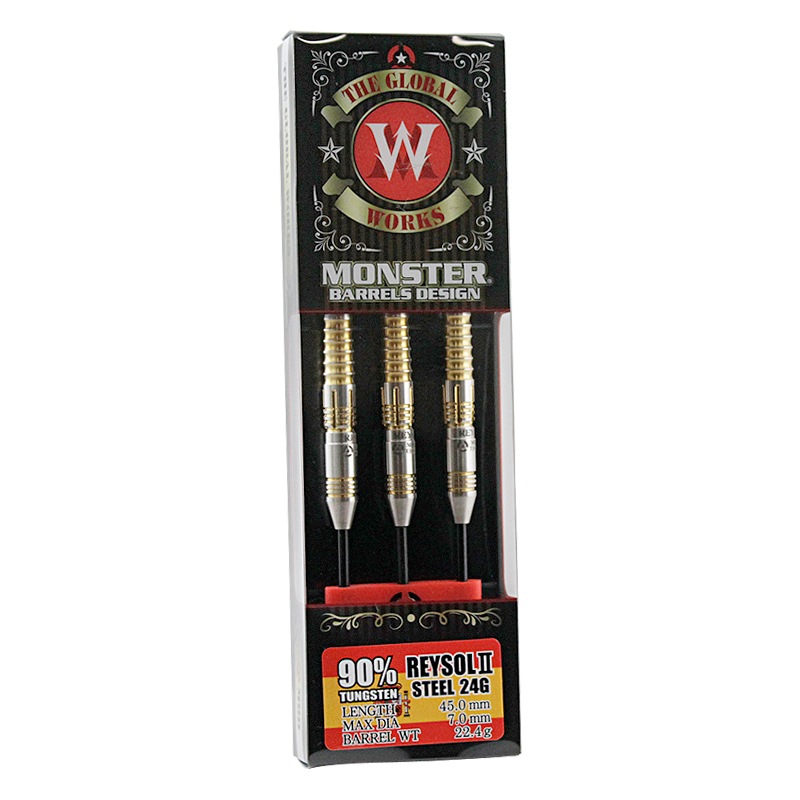 MONSTER DARTS�ڥ�󥹥��������ġ� �������Х����� �쥤����2 (GW REYSOL2 STEEL Tungsten90%) | ������ �ϡ��ɥ����� 22.4g