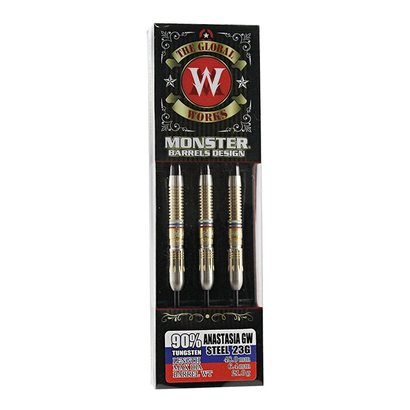 MONSTER DARTS�ڥ�󥹥��������ġ� �������Х����� ���ʥ������� 23g (GW ANASTASIA STEEL 23g Tungsten90%) | ������ �ϡ��ɥ�����  21.0g