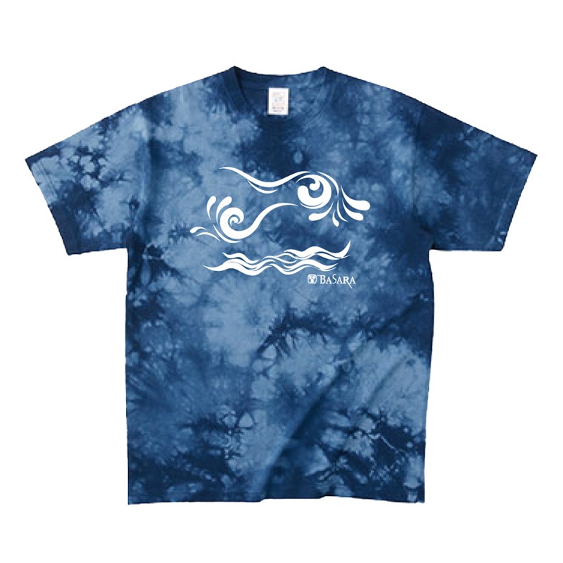 BASARA �ڥХ���� ���ꥸ�ʥ�ǥ�����T����� 6.2oz WAVE�ͥ��ӡ� L(OpenEnd Cotton T-Shirt)
