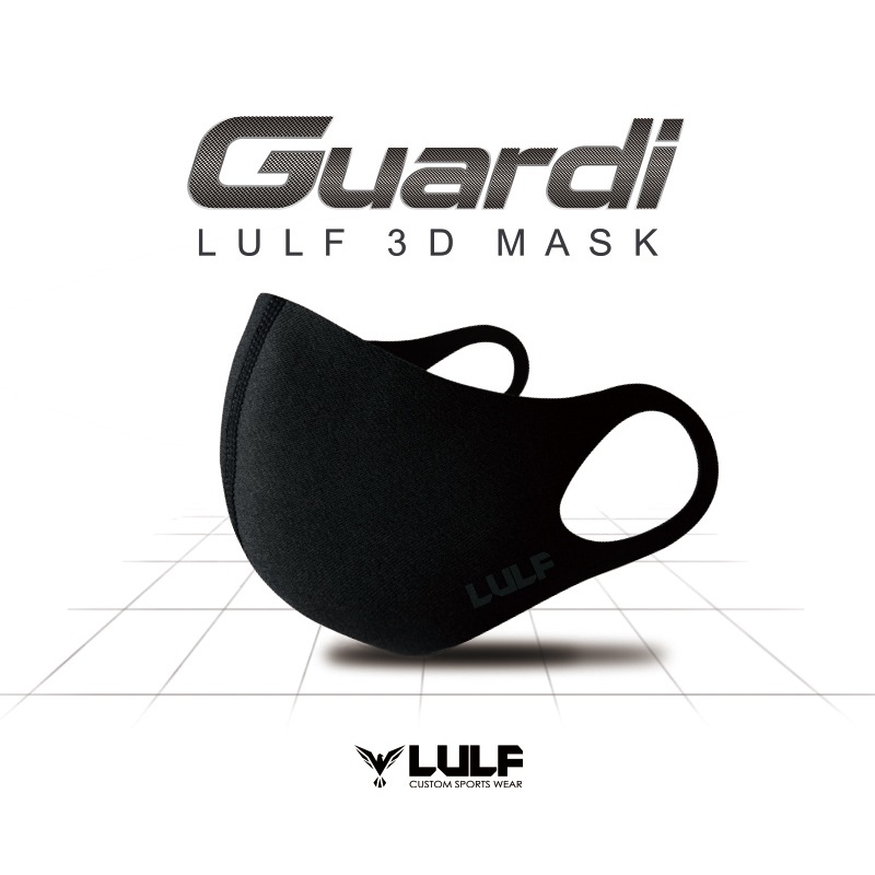 LULF Guardi 3D MASK Black L (3D�ޥ��� �֥�å� L)