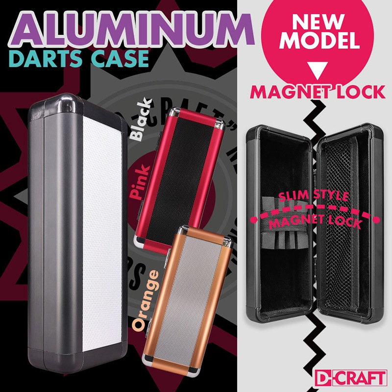 �ǥ�������ե� ����ߥ����ĥ�����(Aluminum Darts Case)
