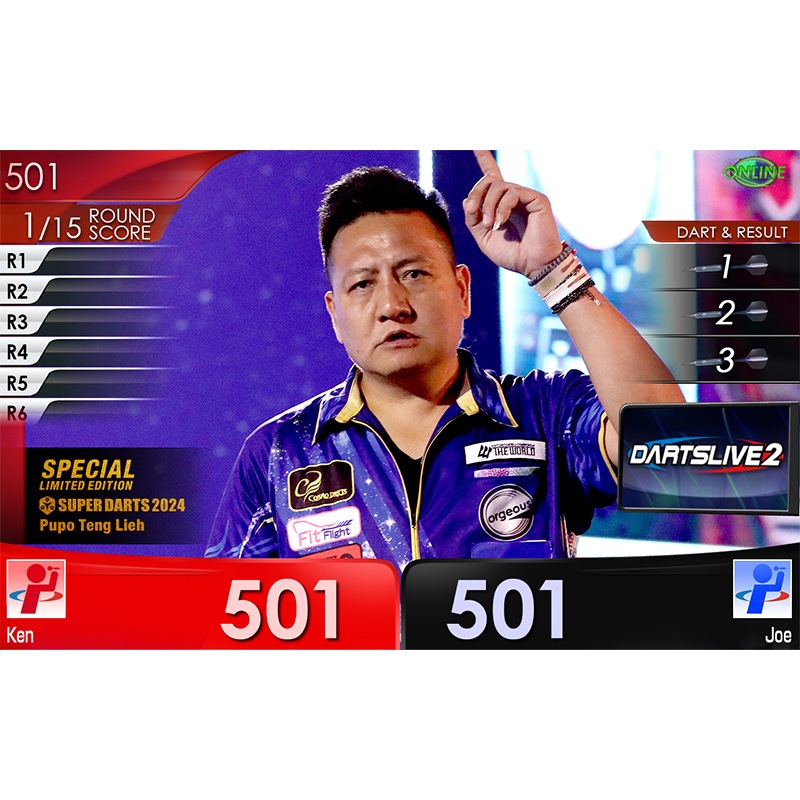 �����ĥ饤�֥����� SUPER DARTS2024�ߥ����ĥ饤�֥ץ쥤�䡼���å� �ץݎ��ƥ󎥥꡼����