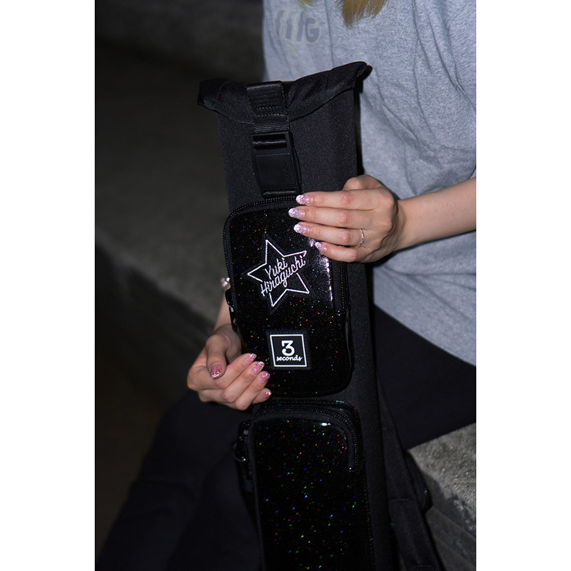 3seconds �ڥ��꡼�����󥺡� ���塼������ �֥�å��ߥ���å��� 3�Хå�5����ե� �ϡ���(BLACK��GLITTER 3S-3B5SH) | �ӥ�䡼�� ���塼������