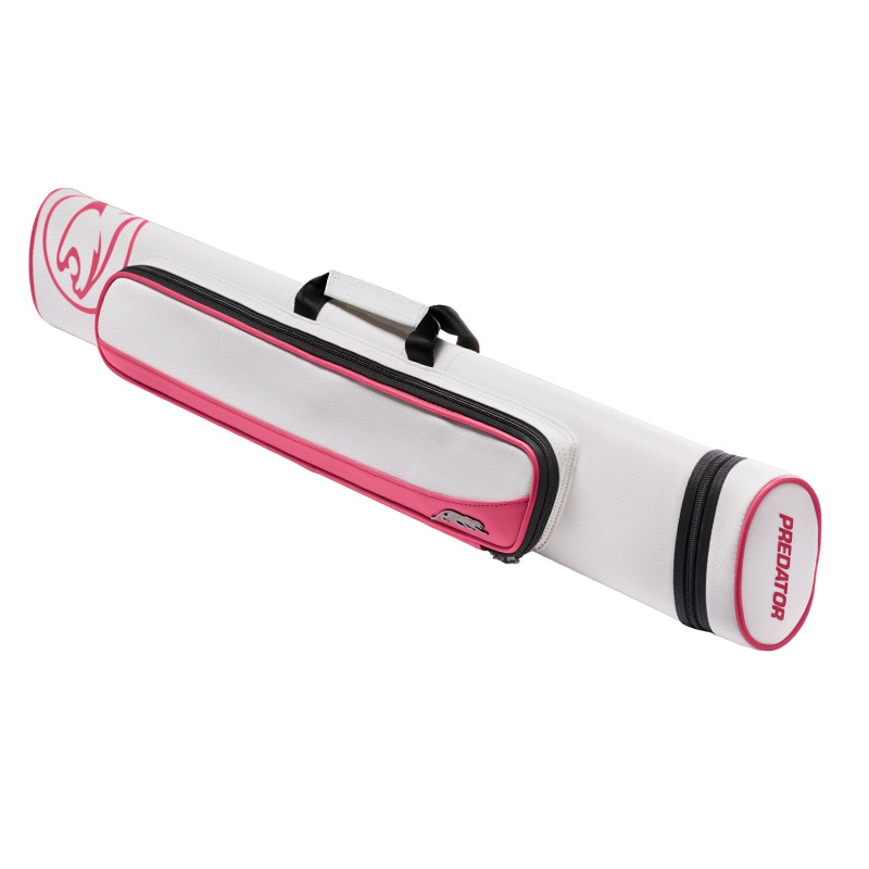 Predator �ڥץ�ǥ����� �����ɥ饤�� ���塼������ 2�Хå�4����ե� �ϡ��� �ۥ磻�ȥԥ� (Roadline Cue Case 2B4S Hard WhitePink) | �ӥ�䡼�� ���塼������