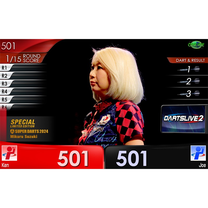 �����ĥ饤�֥����� SUPER DARTS2024�ߥ����ĥ饤�֥ץ쥤�䡼���å� ����̤������