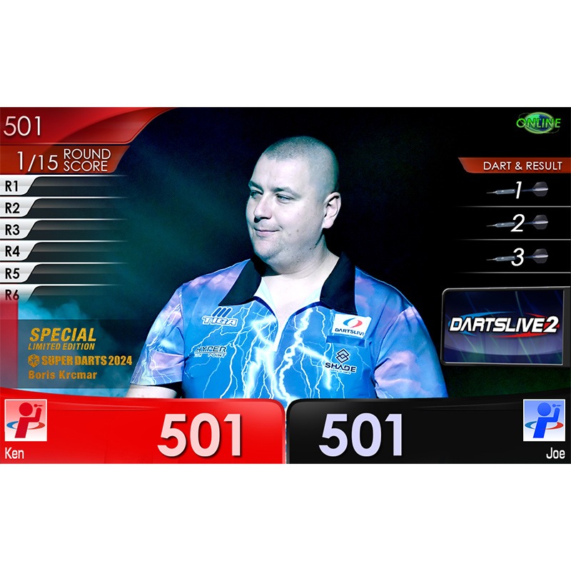 �����ĥ饤�֥����� SUPER DARTS2024�ߥ����ĥ饤�֥ץ쥤�䡼���å� �ܥꥹ���������ޡ�����