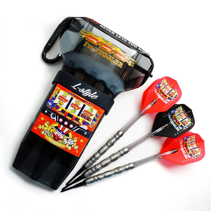 L-style �ڥ��륹������� �����ॸ�㥰�顼 �����ĥ��å� (I'm JUGGLER Darts Set) | ������ 2BA�Х�� 18.0g