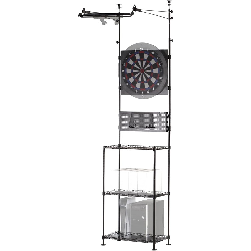 BLITZER �ڥ֥�åĥ����� �饤�ƥ��󥰥����ƥ�����ĥ������ BSD39-BK (Lighting System Darts Stand)