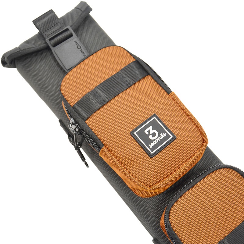 3seconds �ڥ��꡼�����󥺡� ���塼������ �֥�å��ߥ���� 3�Хå�5����ե� �ϡ���(BLACK��ORANGE 3S-3B5SH) | �ӥ�䡼�� ���塼������