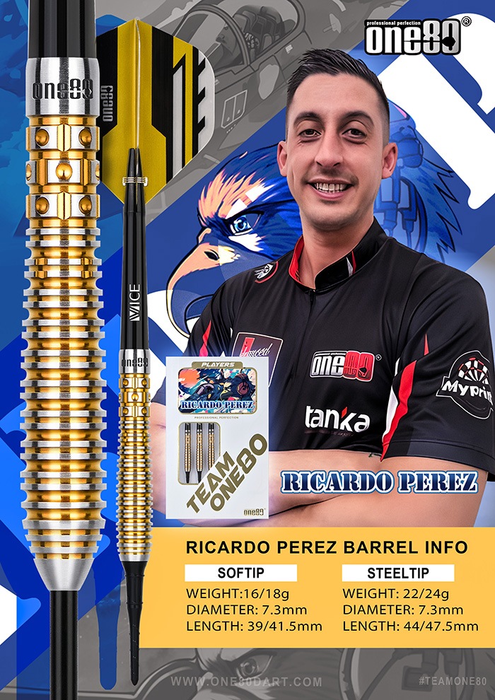 One80 �ꥫ��ɡ��ڥ쥹 16g/18g ���󥰥��ƥ�90% �ꥫ��ɡ��ڥ쥹����(Ricardo Perez)