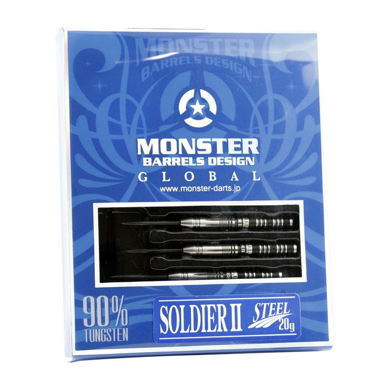 MONSTER DARTS�ڥ�󥹥��������ġ� �������Х��ǥ� ���른�㡼2 (GLOBAL MODEL SOLDIER2 STEEL Tungsten90%) | ������ �ϡ��ɥ����� 18.5g