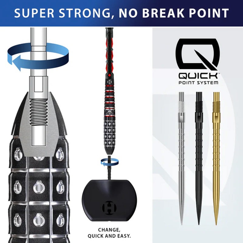 �ϥ����� HM����å� �����å��ݥ���� �֥�å�(HM GRIP -  BLACK QUICK POINT)