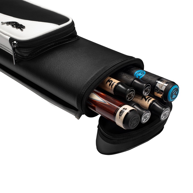 Predator �ڥץ�ǥ����� �����ɥ饤�� ���塼������ 2�Хå�4����ե� �ϡ��� �֥�å��ۥ磻��(Roadline Cue Case 2B4S Hard Black White) | �ӥ�䡼�� ���塼������