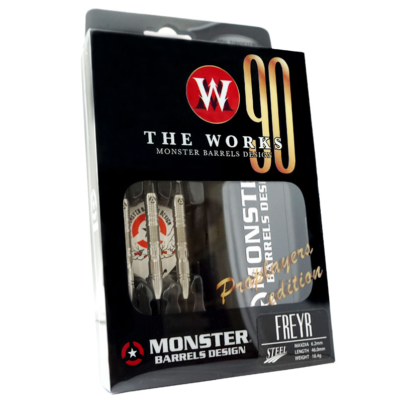 MONSTER DARTS �ڥ�󥹥��������ġ� �� ����� �ե쥤 (THE WORKS FREYR STEEL Tungsten90%) | ������ �ϡ��ɥ����� 18.4g
