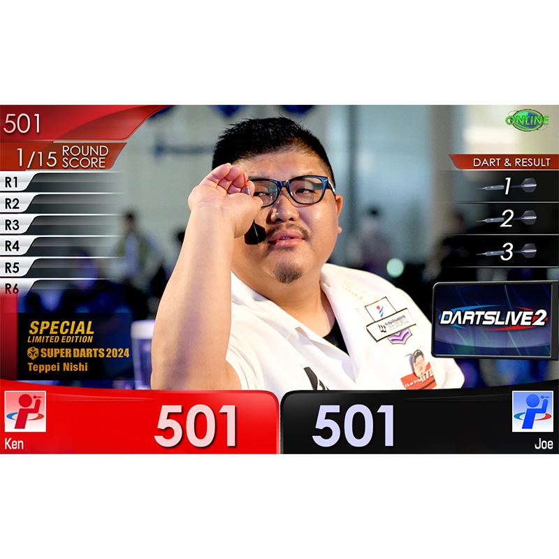 �����ĥ饤�֥����� SUPER DARTS2024�ߥ����ĥ饤�֥ץ쥤�䡼���å� ��ůʿ����