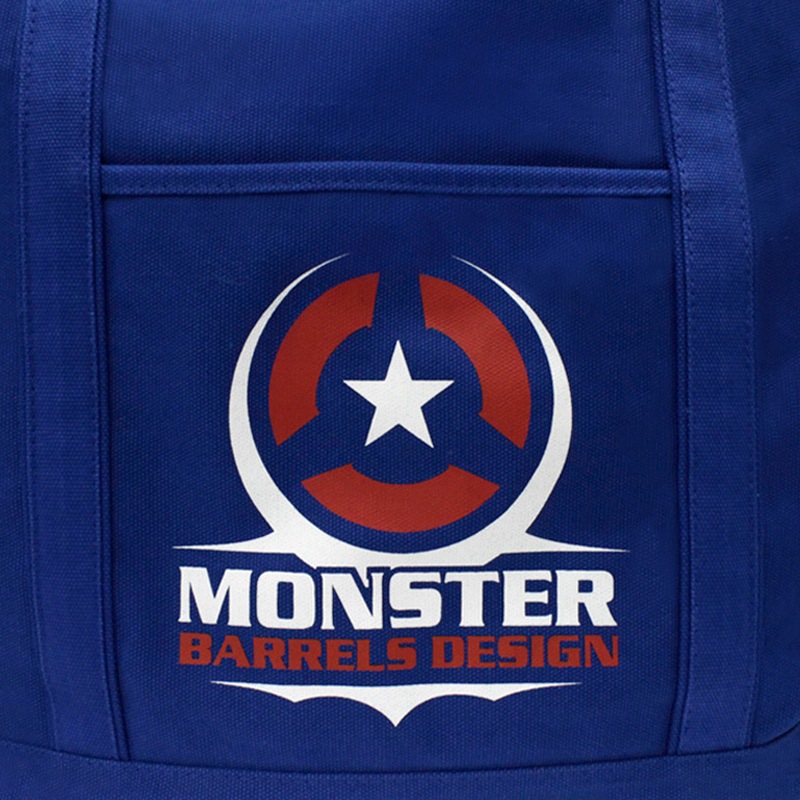 MONSTER DARTS �ڥ�󥹥��������ġ� �ȡ��ȥХå� �֥롼 (Tote bag Blue)  | ���ꥸ�ʥ�Хå�