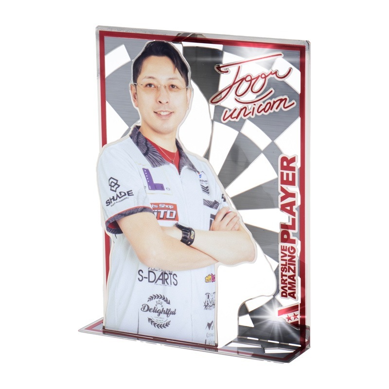 �����ĥ饤�֥����� DARTSLIVE PLAYER GOODS ����� ����Ű���� �᥿��ץ졼���դ�
