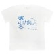 �Х��� the wave T����� ���״���Ϥ������Ͱƥǥ����� �ۥ磻�ȡߥ��å��� L(Cotton T-Shirt)