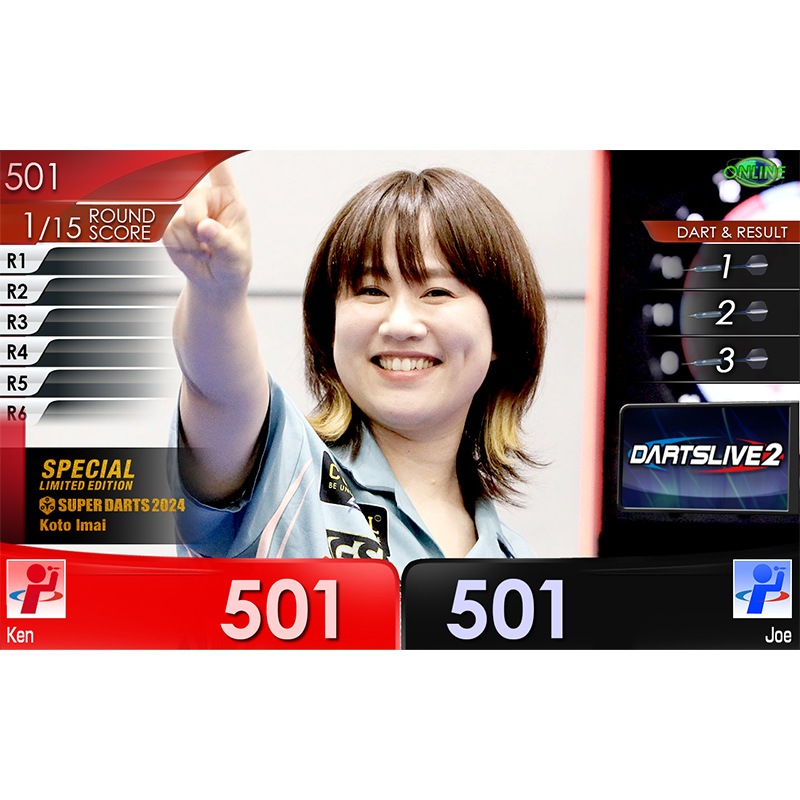 �����ĥ饤�֥����� SUPER DARTS2024�ߥ����ĥ饤�֥ץ쥤�䡼���å� ���������