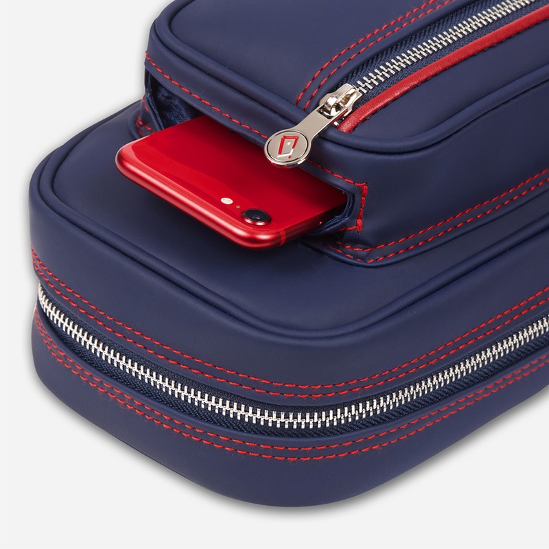 CUETEC �ڥ��塼�ƥå��� ���塼������ �ץ��饤�󥷥꡼�� ���եȥ����� �ͥ��ӡ� 4�Хå�8����ե� (Cue Case Pro Line Series Soft Case Navy 4B8S)