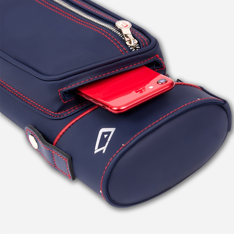 CUETEC ڥ塼ƥå 塼 ץ饤󥷥꡼ եȥ ͥӡ 2Хå4ե (Cue Case Pro Line Series Soft Case Navy 2B4S)