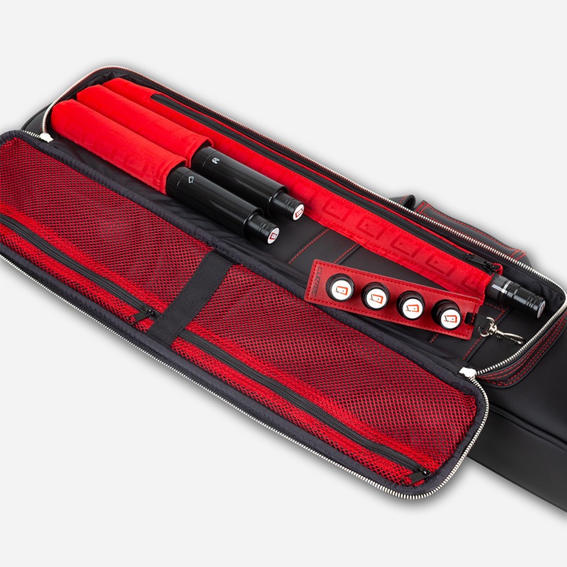 CUETEC �ڥ��塼�ƥå��� ���塼������ �ץ��饤�󥷥꡼�� ���եȥ����� �֥�å� 4�Хå�8����ե� (Cue Case Pro Line Series Soft Case Black 4B8S)